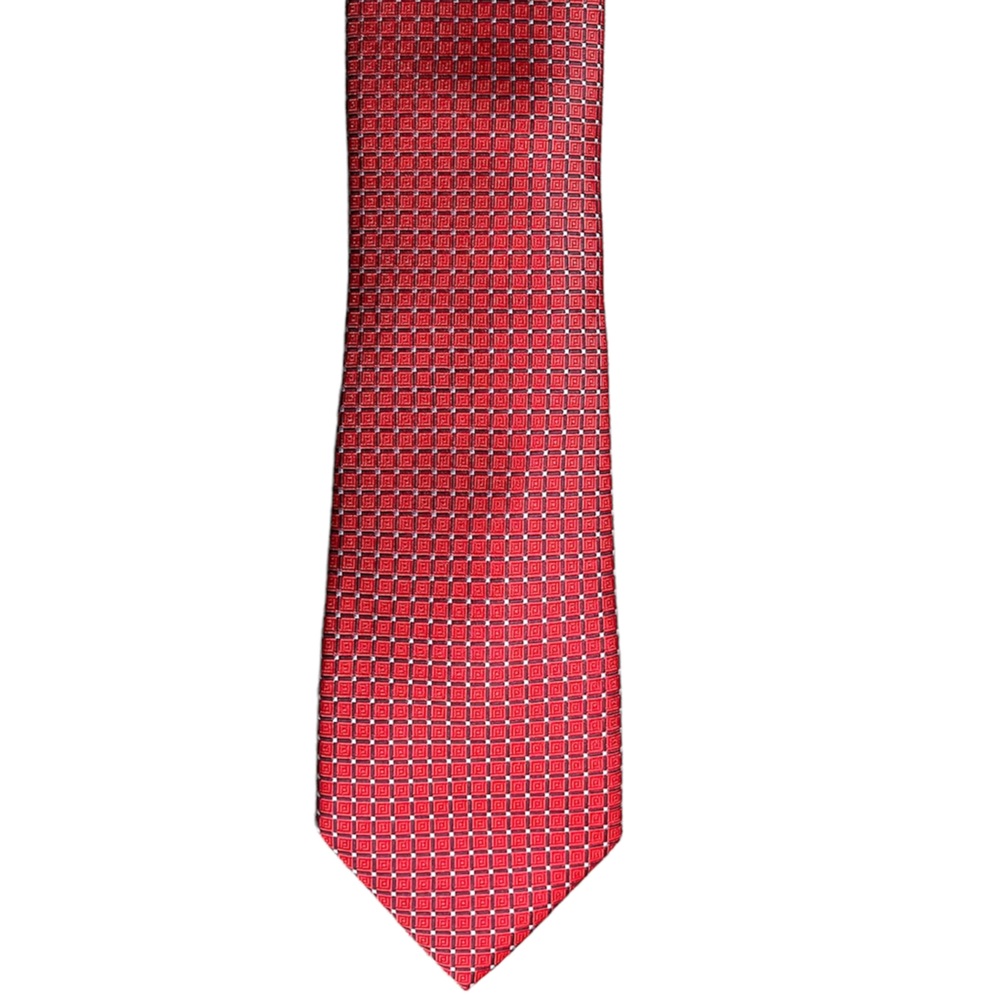 LAND OF LIBERTY Red Tie and Lapel Pin Set Novelty Election Tie $12/each or 2/$19